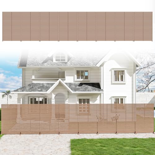 Trygoal 72" Privacy Screen Outdoor Privacy Fence Panel for Patio
