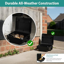 50 Packs Bait Station Trap with Key Heavy-Duty Outdoor Bait Box for Pets &