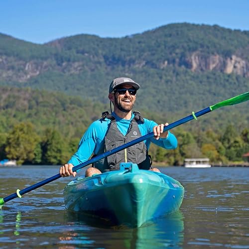 Perception Kayaks Joyride 10 Sit Inside Kayak for Adults and Kids Recreational and Multi-Water Selfie Slot - Mystic