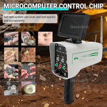 High Sensitivity Metal Detector 30M Depth 1000M Range Professional Underground Treasure Scanner with HD Display for Gold Silver Copper and Diamond Detection