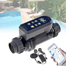 Ofyphth Salt Water Pool Chlorinator, Chlorine Generator, Automatic Cleaning Function, for Swimming Pools, Hydrotherapy Pools, Spas, and Hot Spring Pools. LC150A