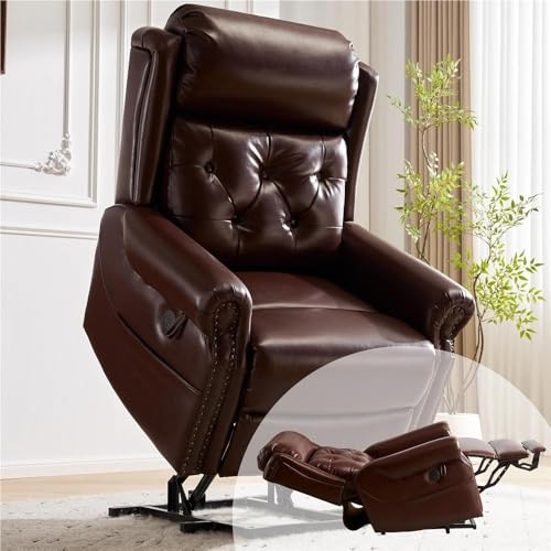 UOPYNE Power Lift Recliner with Massage & Heat, Adjustable Headrest