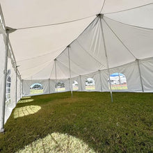 DELTA 40'x20' PVC Fire Retardant Heavy Duty Party Tent White