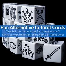 Hengulus Finely Etched Tarot Dice Fortune Telling Game Set