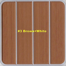 Zomanon Boat EVA Faux Teak Decking Floor Pad Compatible with 2004 Rinker Captiva 212 - Multiple Color Options