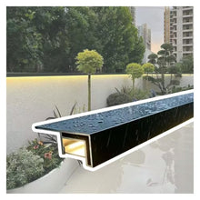 ERRULAN Exterior Wall Rain Drip Guard, Eave/Windowsill Rain Diverter