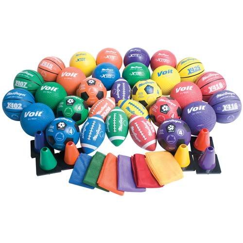 ATHLETIC SPECIALTIES Sports Equipment 6-Color Pack Multi