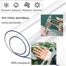 LWJQRSP Transparent Waterproof Gazebo Side Panels - 4.2x3m Outdoor Tarpaulin Curtains for Pergola, Patio, Porch & Carport Canopy - Easy Install with Grommets, Weatherproof Protection