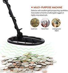 ELUKHT High Sensitivity Handheld Metal Detector with Waterproof Search Coil, Underground Metal Detector, Metal Finder Treasures Seeking Practical and Convenient