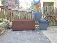 Nice Planter Corten Steel Trough Planter, 20" x 46" x 20"