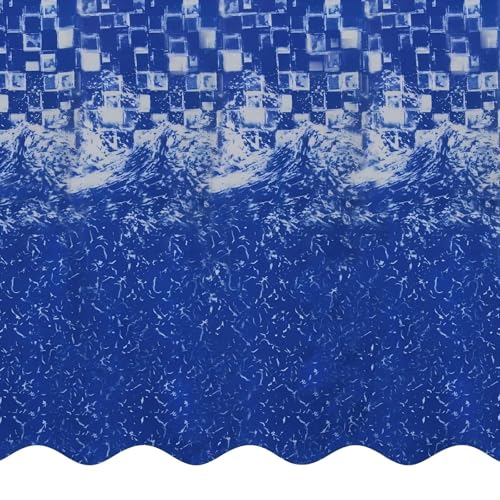 IJOWEEN 33 Feet Overlap Round Above Ground Swimming Pool Liner, 25 Gauge Thick