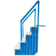 Blue with White Steps Pool Ladder for Aqua Select, Weight Capacity 350 lbs