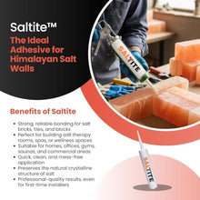PSW Himalayan Salt Wall Kit, 28x40 Inch, with Full & Half Bricks, Salt Adhesive, LED Strip, Visual Installation Guide