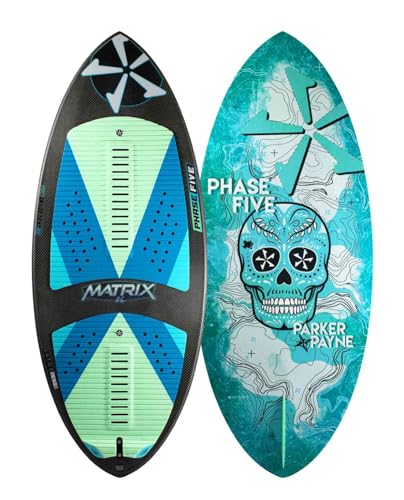 PHASE FIVE Wakesurf Board Matrix Payne Pro 48" Black/Green/Blue