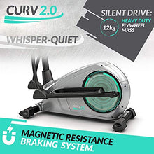 Bluefin Fitness CURV 2.0 Elliptical Cross Trainer Black