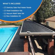 SolarPoolSupply Industrial Grade Solar Pool Heater DIY Kit 7-4'x12.5' / 350 Square Feet