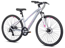 Giordano Women's Brava Hybrid Comfort Bike Silver