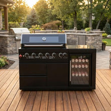 Chery Industrial 63-Inch 6-Burner Propane Island Gas Grill, 85000 BTU