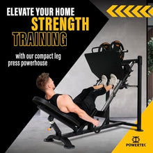 Powertec Fitness Leg Press Machine Black