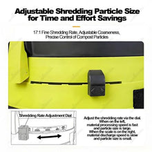 Electric Leaf Crusher,Portable High-Power Leaf Shredder Powercord-10m