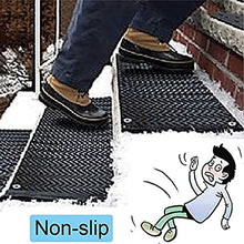 Snow Melting Mats Heated Snow Melting Mats For Stairs, Heated Outdoor Mats, Non-Slip Snow Melting Mats For Winter Snow Removal, Outdoor W/5ft Power Cord Winter Removal One Piece 10in X 30in, Tandem Co
