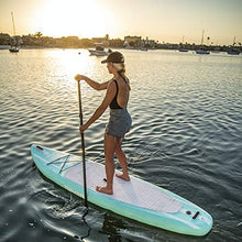 Tower Paddle Boards Inflatable Stand Up Paddle Board 10’4” - Universal SUP Wide Stance - Premium Bundle (Turquoise)