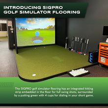 The Indoor Golf Shop SIG8 Simulator Flooring Golf Mat & Putting Green