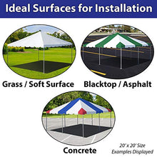 Party Tents Direct 15' x 15' Replacement PVC Vinyl Canopy Top | White