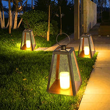 ZEELYDE Post Lights Outdoor,Tempered Glass Lampshade Floor Lamp Simple Galvanized Steel Outdoor Waterproof Pillar Lamp Villa Garden Landscape Grass Lamp LED Night Security Lighting Fixture