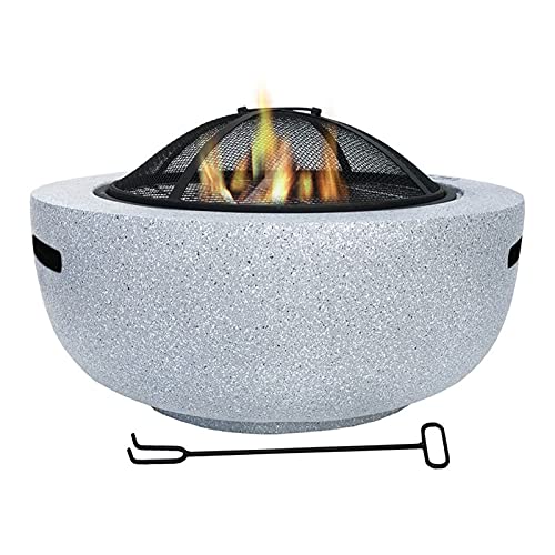 A1DFDFGOQSFG Fire Pit Outdoor fire pits, fire pits with Spark Screens, Wood Burning fire pits in courtyards, backyards and Gardens