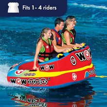 WOW Sports Inflatable Towable Cockpit Tube Multicolor