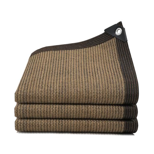 95% Shade NettingBrown Sunshade Screen for Plant Protection Greenhouse Barn or KennelAvailable in Sizes 1x2m (3.3x6.6ft) 1x3m 1x4m 1x5m 1x6m 1x8mUV Resistant Privacy Screen
