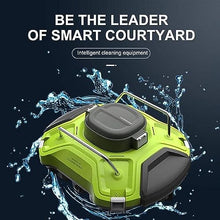 KANGJIEM Cordless Robotic Pool Cleaner, Automatic Pool Vacuum Up to 90 Mins Pool Vacuum for Above Ground/Inground Pool, Powerful Suction, Cleaning for Flat Pools Up to 550 Sq.Ft