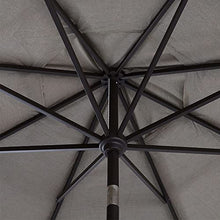 iumLeap Windproof Outdoor Patio Umbrella - Garden Parasol for Sun Shade Perfect for Beach Deck & Commercial/Residential Use, Tan-A