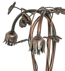 Meyda 58" High Pond Lily 3 Light Floor Base