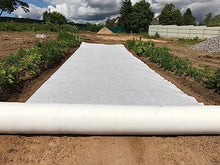 GEGEG 5oz Heavy Duty Non-Woven Geotextile Fabric for French Drain, Driveway, Soil Stabilization & Weed Control(White,1mx45m/3.3ftx147.6ft)