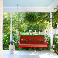 Highwood Weatherly Porch Swing 5 Feet, Rustic Red