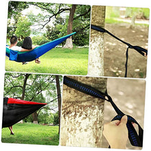 MaGiLL 5 Sets Hammock Strap Heavy Duty Hook Hammock Fixing Strap Chair Carabiner Rope Heavy Duty Hammock Outdoor Hanging Hooks Outdoor Camping Chairs Clothes Rack Polyester Buckle