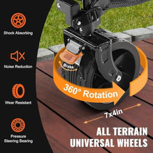 Foldable Double Decker Wagon, 400l Collapsible Wagon Cart with All-Terrain Wheels, Heavy Duty Folding Wagons Cart 350 Lbs Weight Capacity for Camping,Shopping,Garden,52" Extra Long Extender