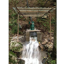 ZHOZHUT 10KW Hydroelectric Generator 110V / 220V Single-Phase Hydro Generator with Leakage Protection and Automatic Voltage Stabilization 1800RPM Inclined Strike Hydroelectric Generator,10kw,220V