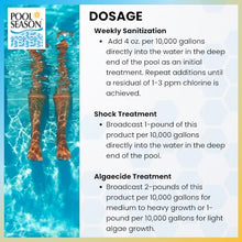 Pool Season Di-Chlor Chlorinating Concentrate, 99%, 50 lb Bucket
