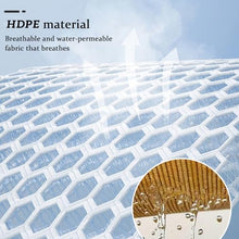 Retractable Wave Shade Sail Awning - UV-Resistant Outdoor Canopy,