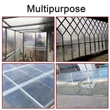 Polycarbonate Sheets All-Weather Outdoor Greenhouse Covering, Plastic Roofing Sheets Rainproof Insulation Protection(1x792m)
