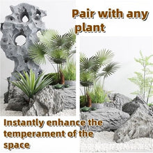 Fiberglass Decorative Fake Stones, Realistic Texture of Fake Rock, Landscape Fake Rocks, Non-hollow Artificial Fake Stone, Faux Stone for Outdoor Garden, Farm, Indoor Decoration(28.4*18.1*10.2in)
