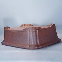 Flower Pot Purple Clay Handmade Classical 72 Rectangular Pot Patio Bonsai Pot Simple Planter