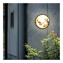 Porch & Patio Lights Outdoor Moon LED Wall Light Romantic Moon Atmosphere Lamp Creative Modern Moon Porch Wall Sconces Wall Mount Light Fixtures for Exterior Villa Hotel Lantern ( Size : 100*5cm )