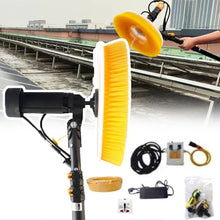 Ostreemaner Photovoltaic Panel Cleaning Brush, 3.5m/5.5m/7.5m Optional,Solar Panel Cleaning Brush,Single Head Head Automatic Window Glass Washing Equipment for Cleaning Solar Photovoltaic Panels,3.5M