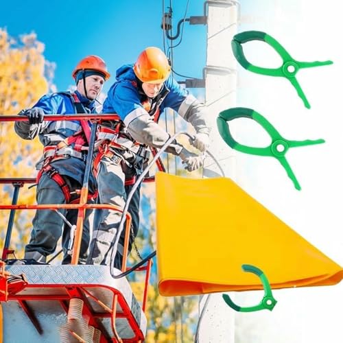 Large Outdoor Insulation Blanket, High Voltage Electrical Insulating Blanket with Clamps, for Substation Field Generator Room