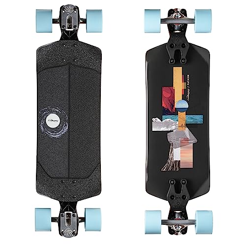 Loaded Boards Fathom Longboard Complete with 85mm Caguama Blue Wheels