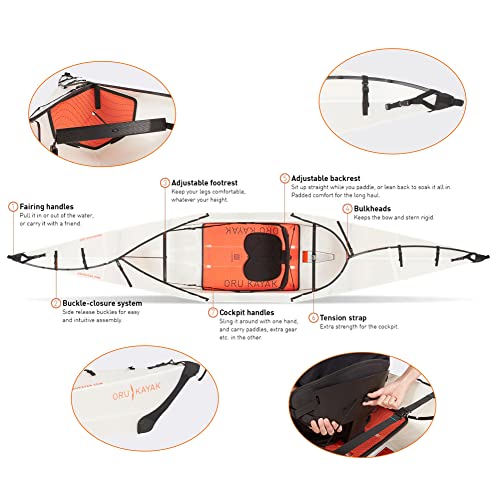 Oru Kayak Beach LT Starter Bundle White